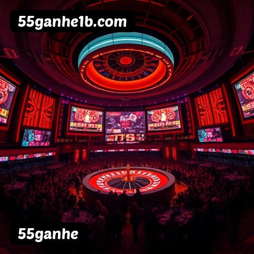 Material promocional do app 55ganhe — ilustração, não métricas auditadas nesta página